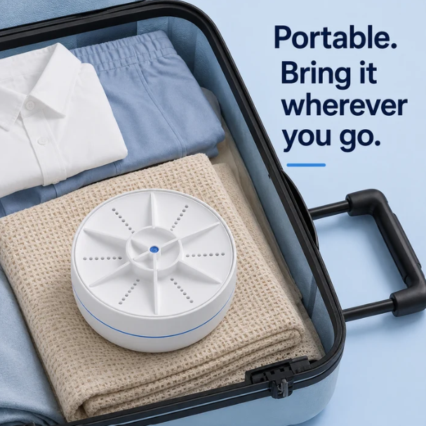 CleanBuddy™ Portable Washer for Dishes & Laundry